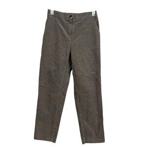 Canmart Women’s M Medium (Korean) Beige Corduroy Pants Preppy Office Business